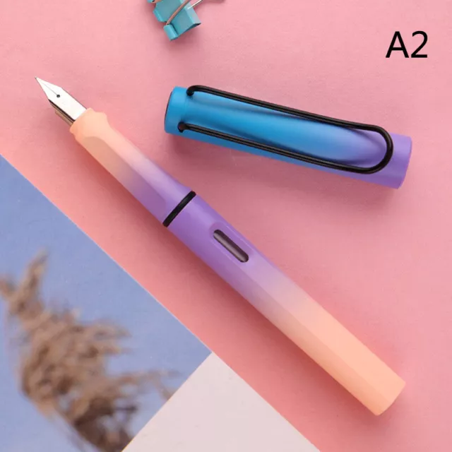 Fountain Pen Fashion Popular Plastic Colorful Classic Business Gift Ink