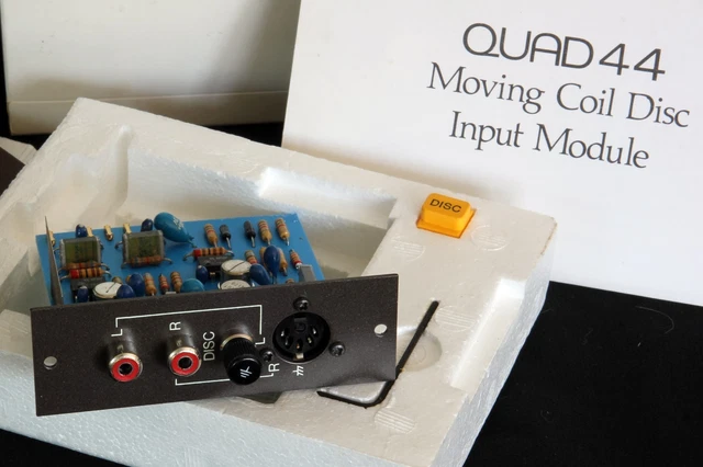 アンプ QUAD44 Plug in Module QUAD 44 PRE Amp Disc Input Module For Moving Coil £90.00