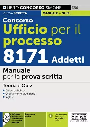 Concorso Ufficio per il Processo 8171 Addett..., AA.VV.