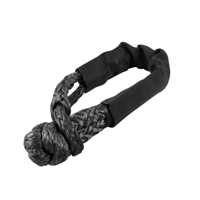 For Jeep Soft Shackle Synthetic Road Recovery Rope 15,000KG Breaking Strength