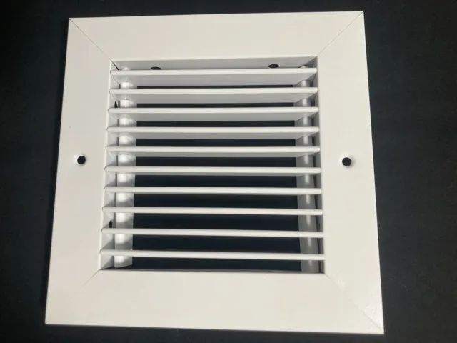 6” by 6” HVAC forced air vent Tuttle & Bailey white