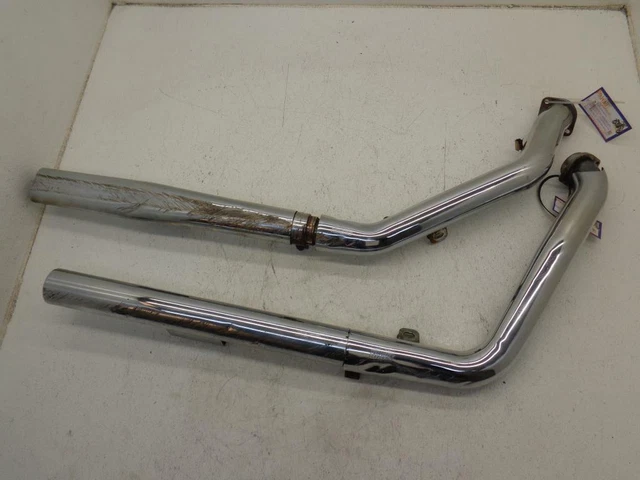 1991-2005 Harley Davidson Dyna Vance & Hines EXHAUST STRAIGHTSHOTS NO BRACKET