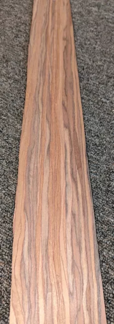 Rosewood South American Santos wood veneer 3" x 24" paper backer