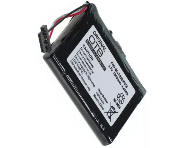 1200mAh Navigation Akku für Medion GoPal E4430 E4435 MD96930 MD96960 MD97182