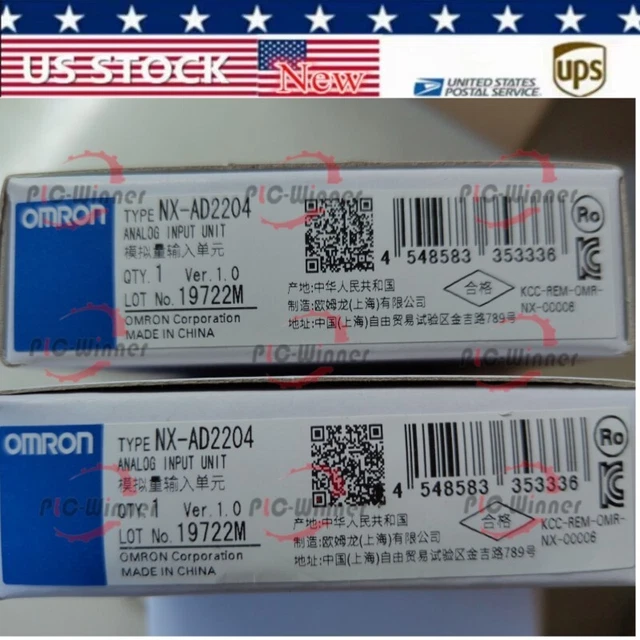 1PC New NX-AD2204 OMRON Analog input unit NX-AD2204 Factory Sealed