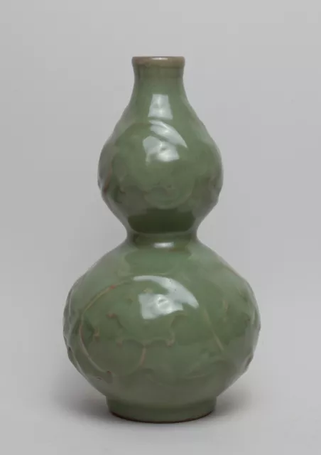 Large Chinese Shipwreck Longquan Porcelain Gourd Vase