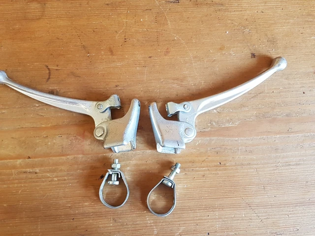 Poignées de frein velo ancien Brake levers old bicycle