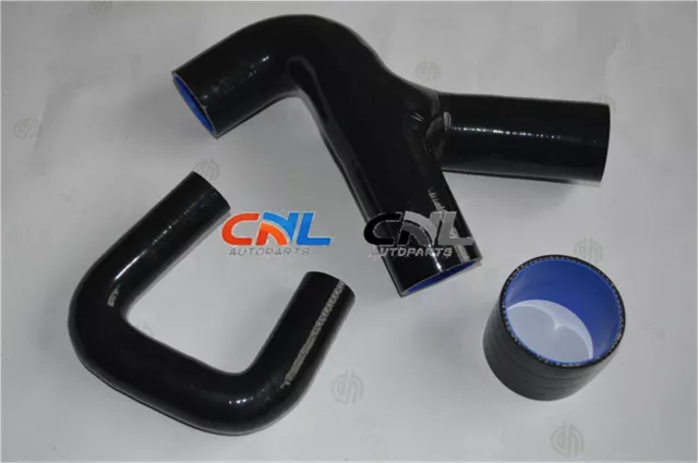 SILICONE INTERCOOLER TURBO HOSE KIT FOR Impreza GC8 EJ20 2.0 WRX 1999-2000 BLACK