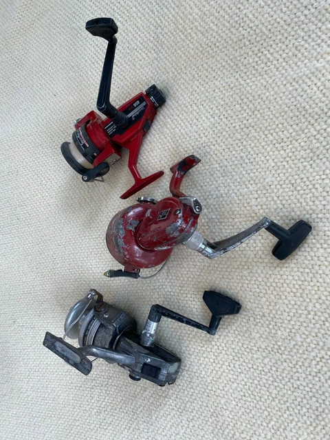VINTAGE SPORTFISHER 450 ZR, 5502, Olympic 540 Large Spinning Reels $34.99 - PicClick VINTAGE SPORTFISHER 450 ZR, 5502, Olympic 540 Large Spinning Reels $34.99 - PicClick