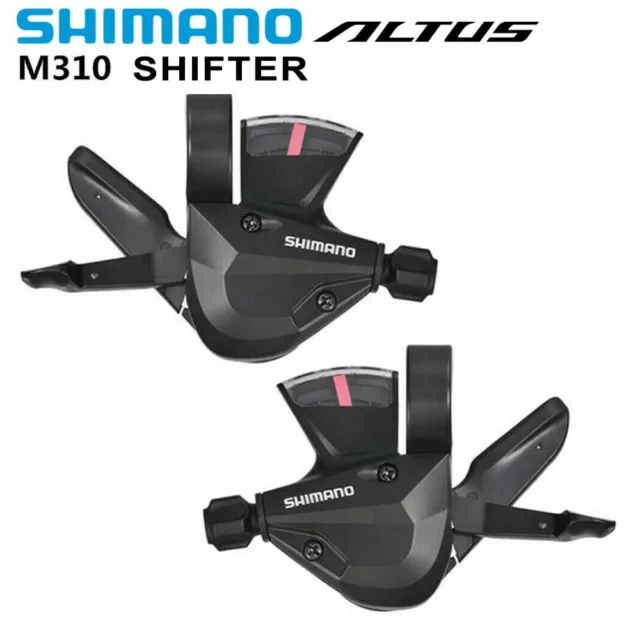 Shimano Altus SL-M310 3/8 3X8 Speed Trigger Shifter Dual Lever Shifters Set