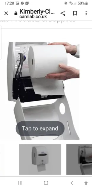 Kimberly-Clark Professional Paper Roll Dispenser 9960 NEW boxed 2