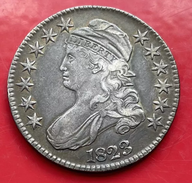 1823 Capped Bust Half Dollar 50C - O-104, R-3 1823 Capped Bust Half Dollar 50C - O-104, R-3