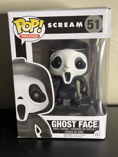 Funko Pop Ghost Face Killer!  #51 Figura de vinilo de película Scream Horror Slasher