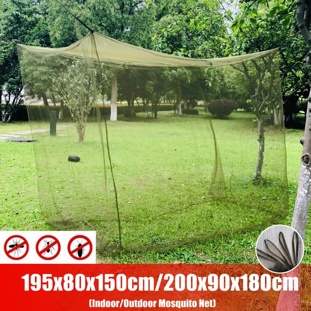 Moskitonetz Große Indoor Outdoor Camping Insektennetz Abdeckung Canopy Tragbare