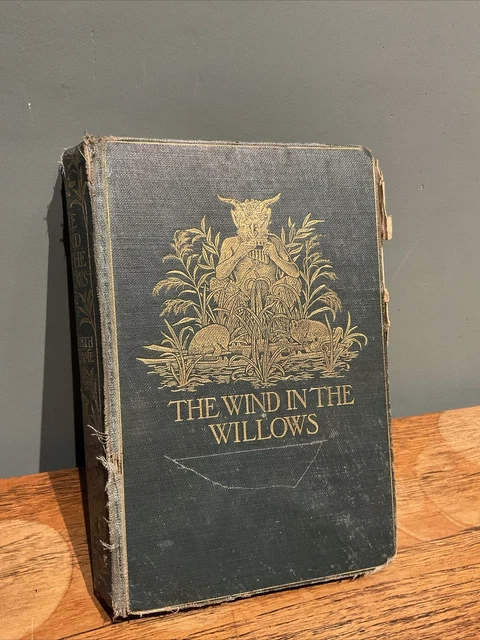 THE WIND IN the Willows by Kenneth Grahame - A Rare First edition, 1908 ...