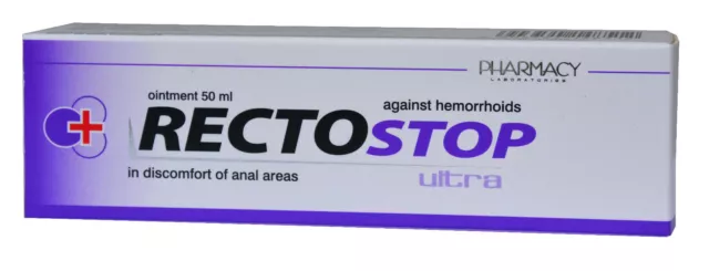 Rectostop Ultra Akut Hämorrhoiden Salbe mit Applikator, 50 ml, bei Analbeschwerd