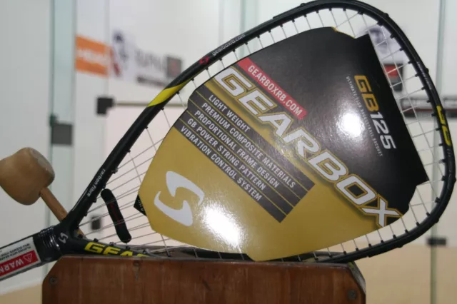 GEARBOX GB125 170 Yellow Racquetball Racquet