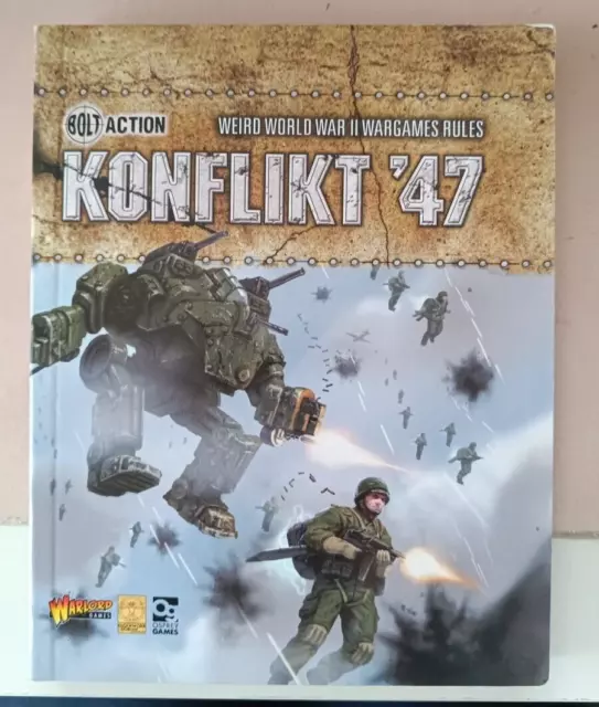 Konflikt '47  Weird World War II Wargames Pocket Rulebook / Bolt Action pb 2016