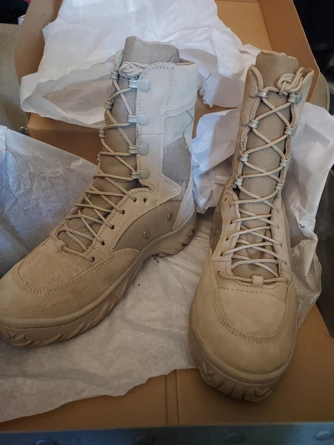 OAKLEY SI ASSAULT BOOTS Size 6.5 Desert Tan Elite Special Forces Tactical (USA)