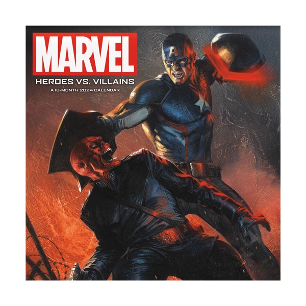 TRENDS INTERNATIONAL MARVEL Heroes vs. Villains 2024 12 x 12 Wall