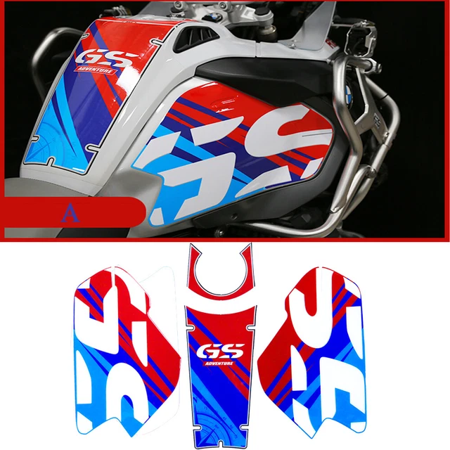 GS ADVENTURE FUEL Tank Sticker Decal Protector For BMW R1200GS ADV ...