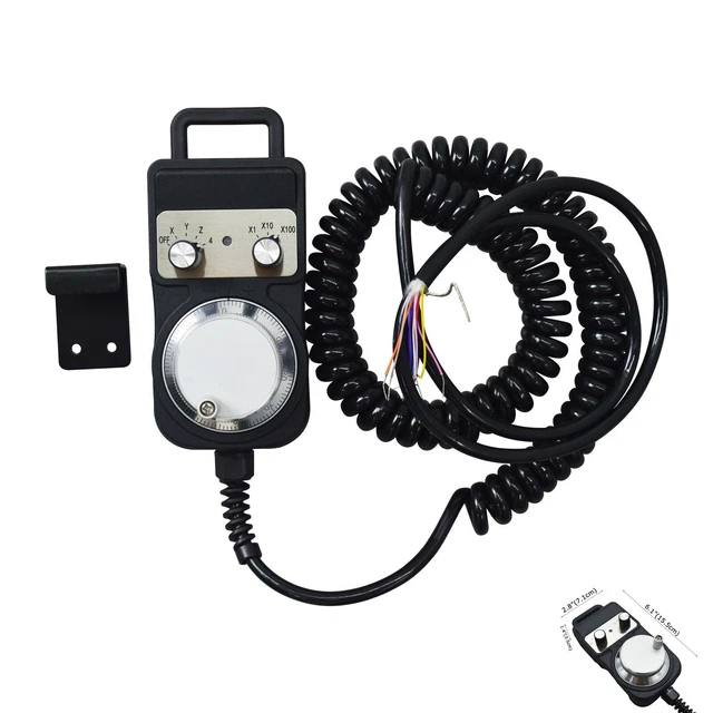 CNC Handwheel Handheld Pulse Generator Handy Pulser For CNC Printing Machinery