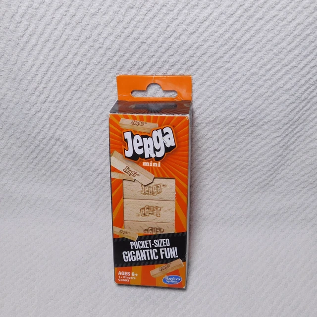 HASBRO GAMING JENGA MINI Pocket Sized Block Fun Travel Classic Family