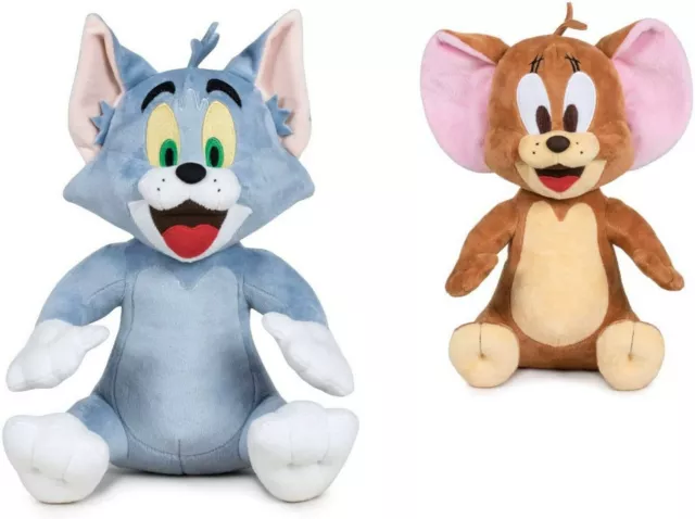 Tom und Jerry Plüschtiere Plüschfiguren  Auswahl ca. 28 cm Groß NEU