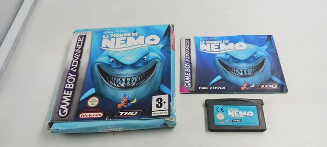 Jeu Game Boy Advance : Monstre Et Compagnie + Le Monde De Nemo - Édition Complète - Très Bon état