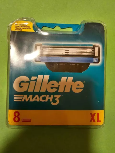 XL 8er Rasierklingen Gillette Mach3