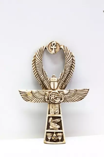 Egyptian Winged Ankh, handmade Ankh key, key of life, made in Egypt with care