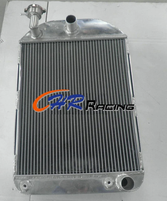 ALUMINUM RADIATOR+FAN FOR 1932-1937 Ford Model Y/Model-Y MT/AT 1934 ...