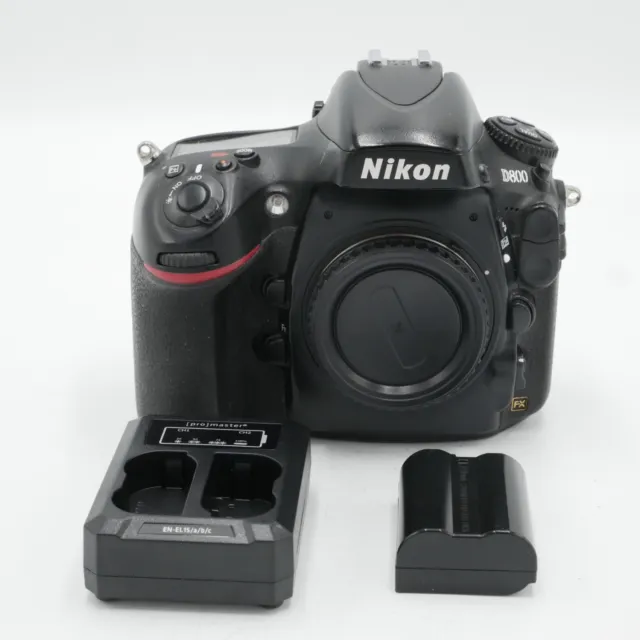 Nikon D800 36.3 MP Digital SLR Camera - Black (Body Only)