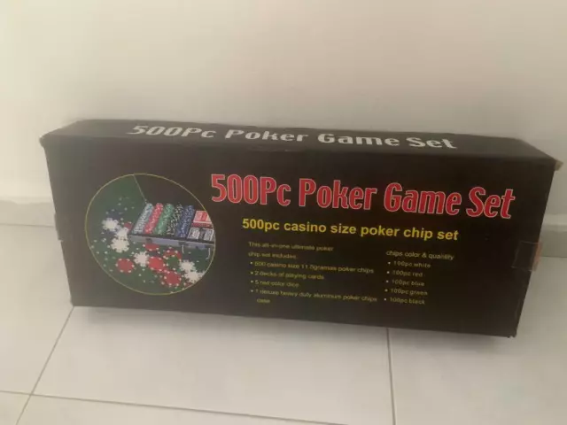 poker set 500 pieces