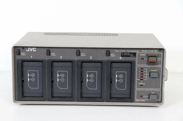Station D'accueil Chargeur D'origine JVC AA-V60 Pour Caméscope - Occasion, Garantie 12 Mois
