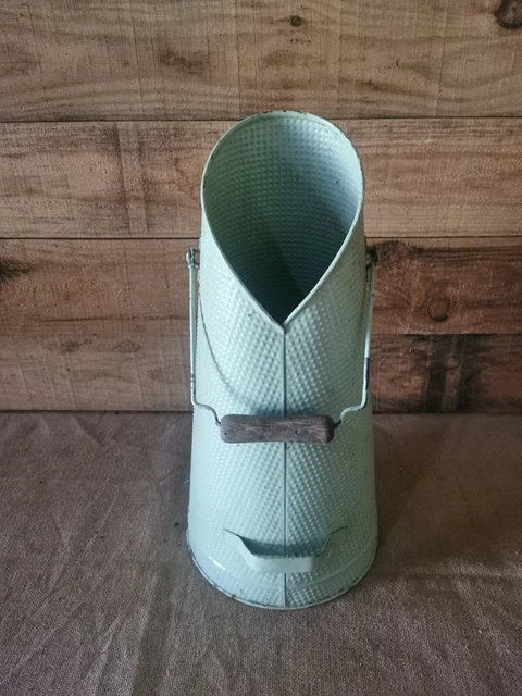 Grand Seau En Cuivre Ancien - Porte Parapluie Vintage - Déco Industriel
