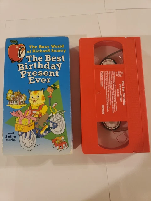 THE WORLD OF Richard Scarry -The Best Birthday Present Ever - RED TAPE