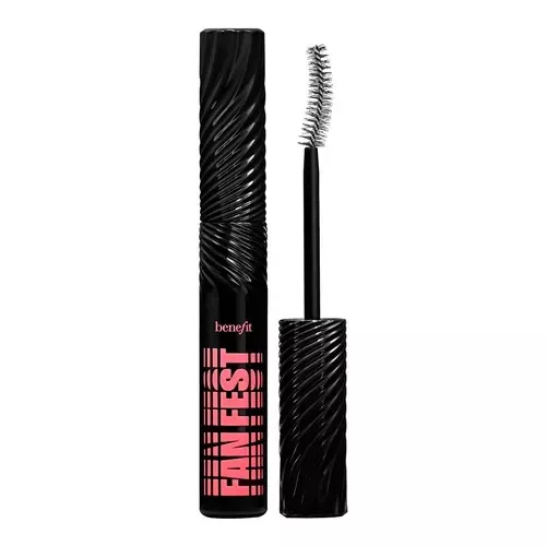 Benefit Fan Fest Fanning & Volumizing Mascara - Hyper Black - 8.5g Full Size NIB