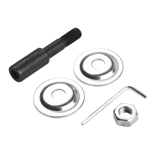 Left/ Right Spindle Adapter Steel 1set 8x12x62mm For Grinding Polishing