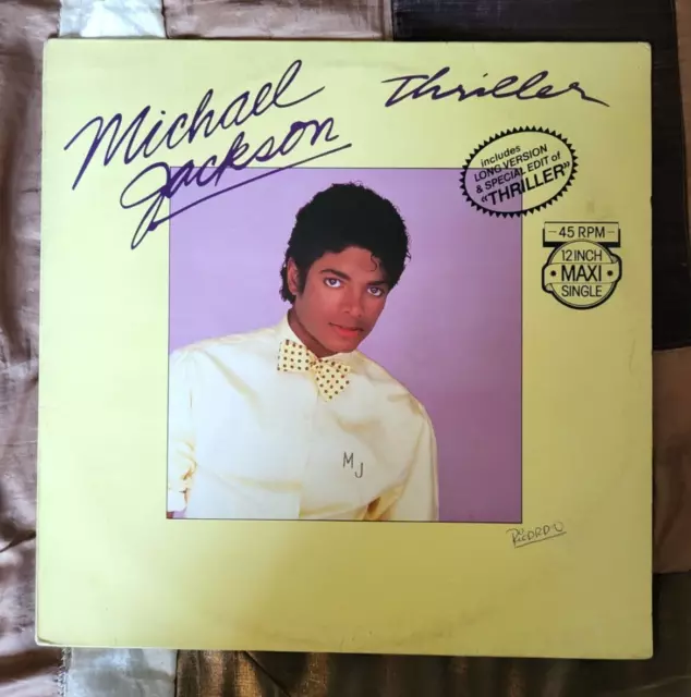 Maxi 45T - Michael Jackson – Thriller / Press EU 1983 - (VG+/VG+)