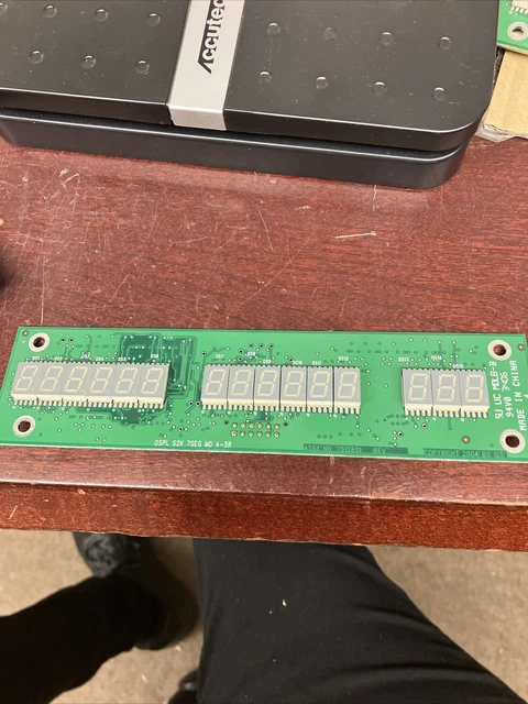 IGT S2000 Slot Machine credit dispay Board 6-6-3 tested/working