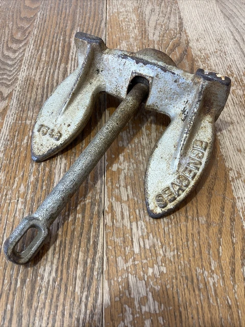 Vintage Seasense 15 Lb. Cast Iron Boat Anchor