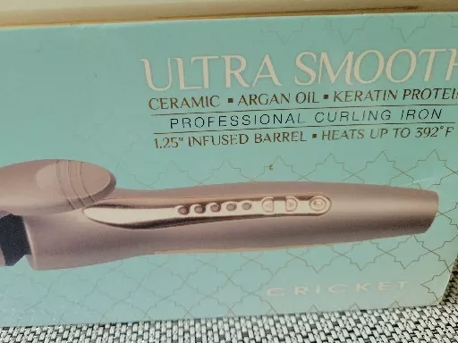 Ultra Smooth Professional Curling Iron 1.25"  ,ceramic, Champagne | CRICKET 2