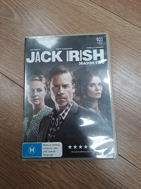 JACK IRISH TV Series Season (DVD, 2017) REGION Guy Pearce