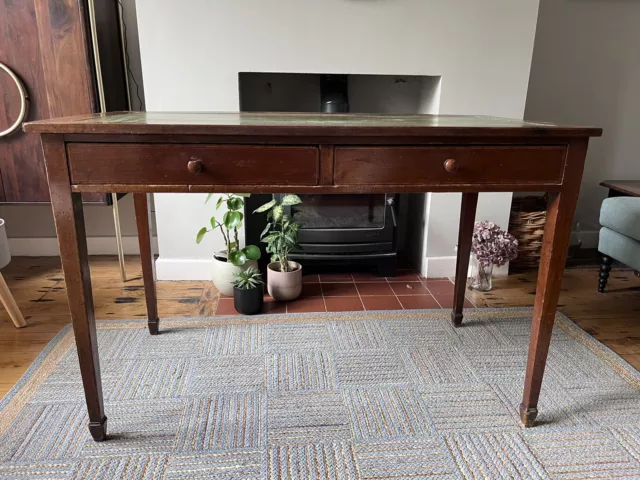 Edwardian Mahogany Inlaid Writing Desk