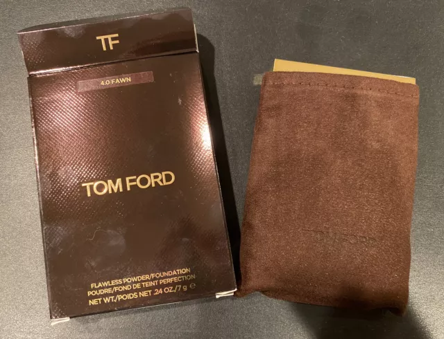 Tom Ford Flawless Powder Foundation .24 oz/7 g Shade 4.0 Fawn New in Box