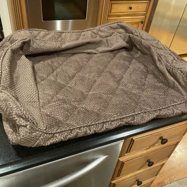 NEW ORVIS Bolster Dog Bed Cover Only Small Tweed