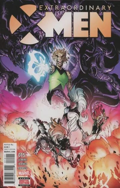 Extraordinary X-Men #15 (2016) Lemire, Ibanez, Apocalypse, Marvel, Nm
