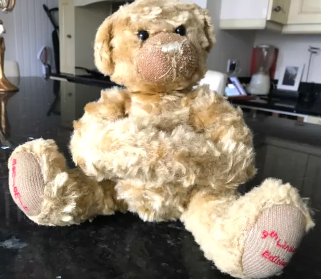 2003 Vintage Brown Teddy Bear Benjamin 9th Limited Edition Fully Jointed 36cmVGC