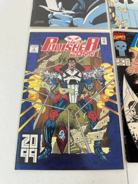 Marvel The Punisher - 4 Comic Book Lot - 75, War Zone 1, 2099 1 & Final Days 55 3